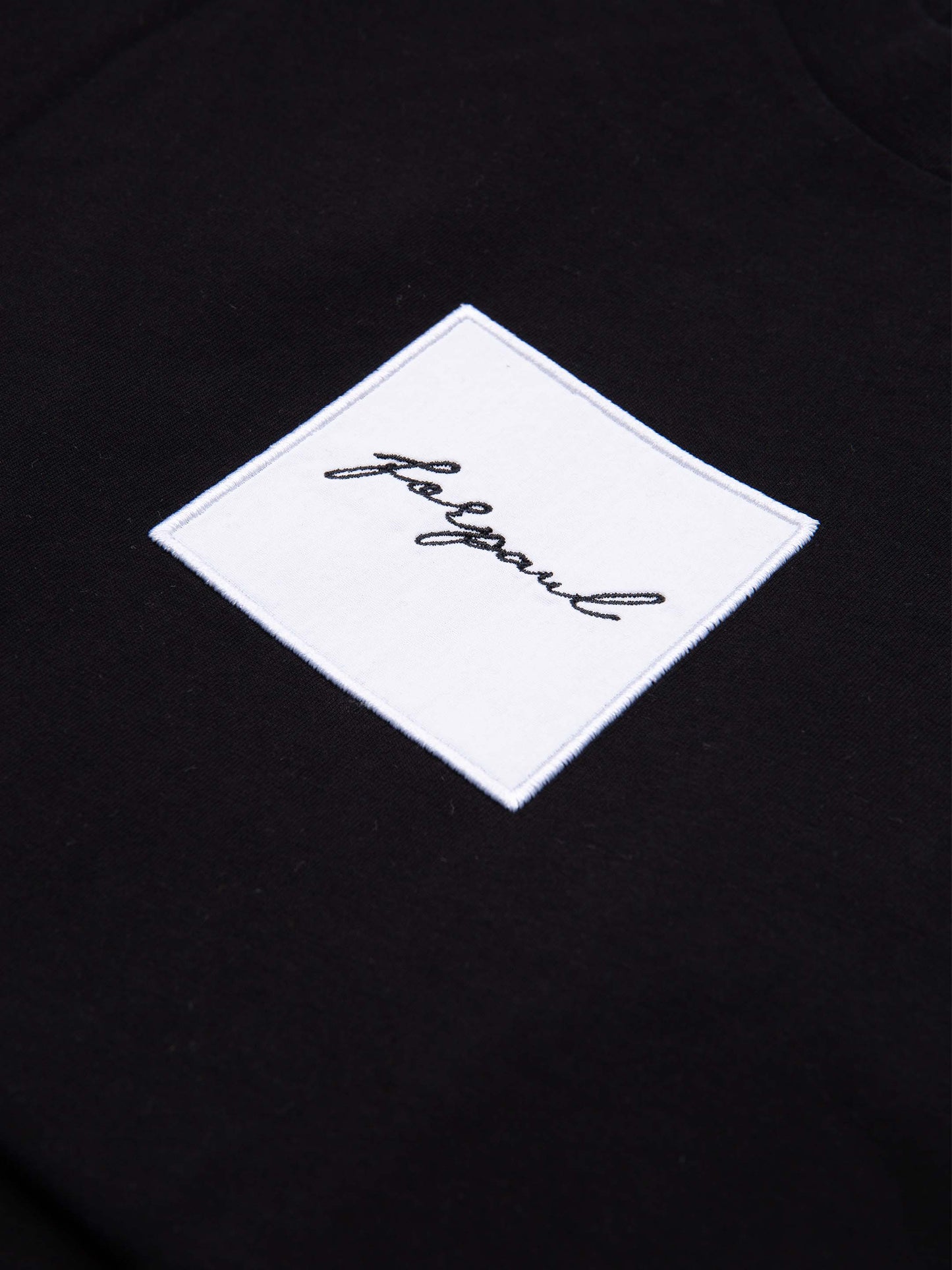 Script Tee - Black