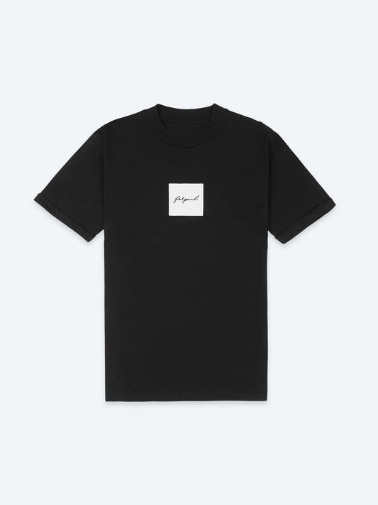 Script Tee - Black