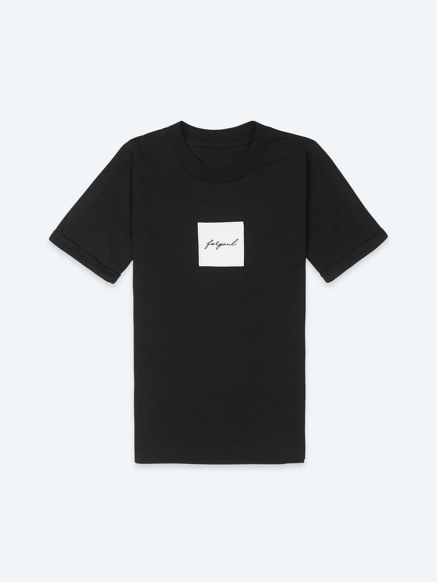 Script Tee - Black